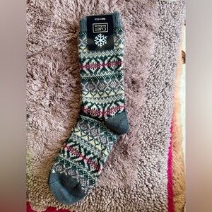 Casual Blue and Pink Fair Isle Socks